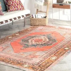 nuLOOM Kamila Machine Washable Area Rug