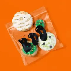 Halloween Sandwich Storage Bags - Boo - 50ct - up&up&trade;