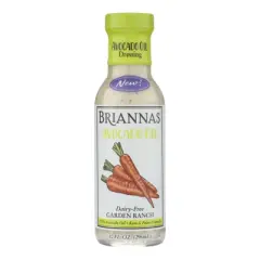 Brianna's Avocado Oil Dairy-Free Garden Ranch Dressing - Case of 6/10 oz