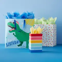 20ct Banded Tissue Blue/Green/Yellow - Spritz&trade;