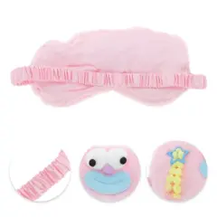 Unique Bargains Portable Funny Strap Eye Mask Pink 1 Pc