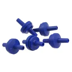 Unique Bargains Plastic Non-Return Aquarium Air Pump Check Valves 5 Pcs