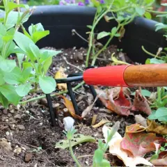 Emsco 15" 4pc Garden Tool Set Brown