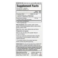 Kyolic Kyo Dophilus, Enzyme + Probiotic, 60 Capsules