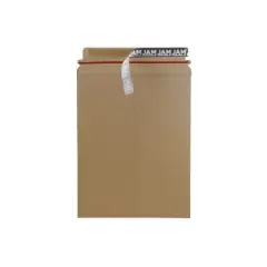 JAM Paper Stay-Flat Photo Mailer Envelopes 9x11.5 Kraft Self-Adhesive Closure 8866643B