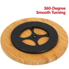 YBM HOME Bamboo Lazy Susan Single Turntable