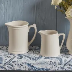 Park Designs Stoneware Milk Pitcher