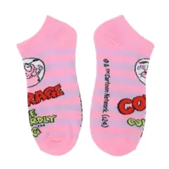 Courage The Cowardly Dog Creepy Stuff Happens Women's 5-Pair Ankle Socks