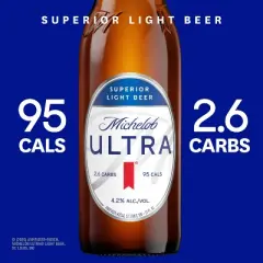 Michelob ULTRA Superior Light American Lager Beer - 6pk/12 fl oz Bottles