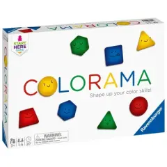 Ravensburger Colorama Board Game: Creative Thinking, 1-6 Players, Classic Fun for Kids, 20-Minute Gameplay