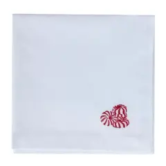 Split P Peppermint Candy White Napkin Set Of 4