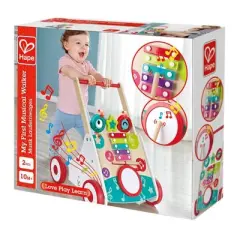 Hape My First Push and Pull Musical Walker
