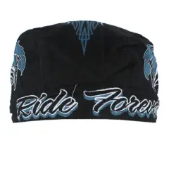 CTM Men's Ride Forever Skull Cap