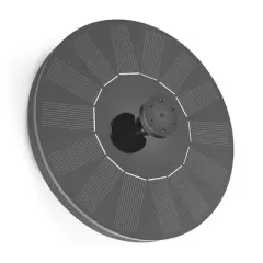 Swtroom Solar Fountain Pump Outdoor with Free Standing Floating Solar Powered Water Fountain Pump for Bird Bath