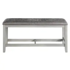 26" Hyland Counter Bench Gray - Steve Silver Co.