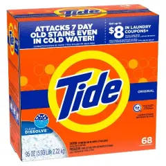 Tide Turbo High Efficiency Powder Laundry Detergent - Original