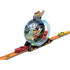 Jupiter Creations, Inc Spinforce 360 Pull Back Racing Car Track