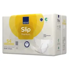 Abena Slip Premium S4 Adult Incontinence Brief S Heavy Absorbency 1000021282, 50 Ct