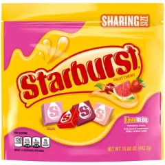 Starburst FaveREDs Candy Fruity Chewy Candies Sharing Size Bag - 15.6oz