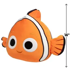 Squishmallows 14" Nemo Plush- Disney Pixar Official Jazwares Finding Nemo Plush- Collectible Clown Fish Stuffed Animal Toy- Gift for Kids Girls & Boys