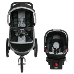 Graco Fast Action Fold Jogger Click Connect Travel System - Gotham