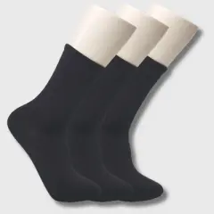 Willow & Ruby Women's 3-Pack Super Soft Crew Socks - Comfy & Stylish Everyday Wear Women Crew Socks