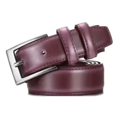 Mio Marino Men's Dual Loop Leather Belt