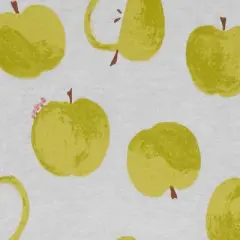 Carter's Just One You&reg; Toddler Girls' Apples and Floral Long Sleeve Pajama Set - Gray/Green