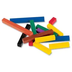 Learning Resources Cuisenaire Rods Small Gr Wood, Common Core, Math, Ages 4+