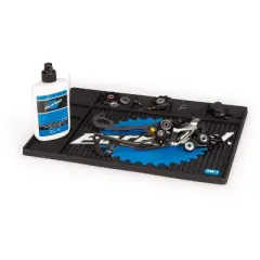 Park Tool OM-1 Bench Mat with Small pockets and dividers Durable PVC Rubber