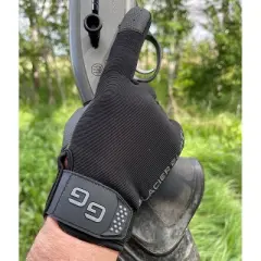 Glacier Glove Elite Tactical Full Finger Gloves - Black