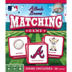 MasterPieces Officially Licensed MLB Atlanta Braves Matching Game for Kids and Families