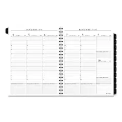 Executive Weekly/Monthly Planner Refill with 15-Minute Appointments, 11 x 8.25, White Sheets, 12-Month (Jan to Dec): 2026