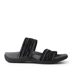 Dearfoams Womens Low Foam Double Band