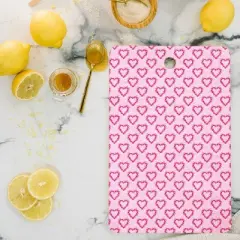 Lisa Argyropolous Mini Hearts Pink Cutting Board - Deny Designs