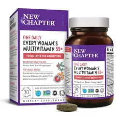 New Chapter Women's 50+ for Cellular Energy, Heart & Immune Support  Multivitamin - 30ct