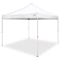 Caravan Canopy Pro 2 10 x 10 Foot Straight Leg Instant Canopy, White (3 Pack)
