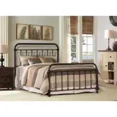 Kirkland Bed Set with Frame Included Bronze - Hillsdale Furniture