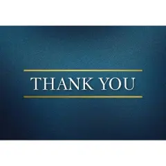 50ct Medieval Thank You Note Card & Envelopes Teal: Great Papers! Classic Pattern Stationery with Envelopes