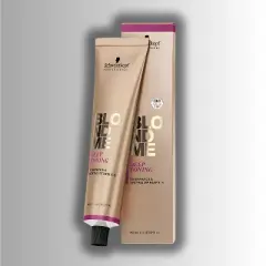 Schwarzkopf BlondMe Bond Enforcing Blonding Toning - Deep Tones - Blonde Me Haircolor Toner Dye Hair Color