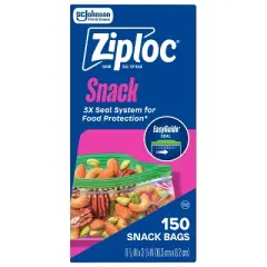 Ziploc Storage Snack Bags