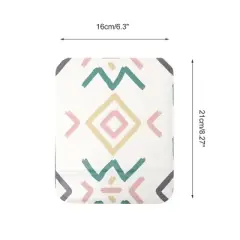 Unique Bargains Women Makeup Mirror for Travel Green 1 Pc