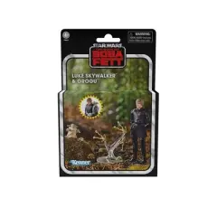 Star Wars Vintage Luke Skywalker and Grogu Action Figures (Target Exclusive) - 2pk