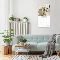 2026 Square Wall Calendar, Friendship, 16-Month Lifestyles Theme with 180 Reminder Stickers (30x30 cm)