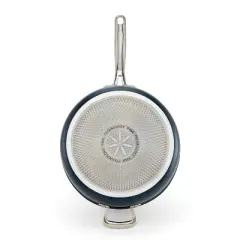 T-fal 5qt Jumbo Cooker, Unlimited Platinum Nonstick Cookware Black: Saute Pan, Tempered Glass Lid, Riveted Handle, Dishwasher-Safe