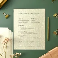 Best Paper Greetings 96 Pack Textured Parchment Printer Paper, Vintage Fancy Paper for Certificates, Resumes, Diploma, Ivory, 8.5 x 11