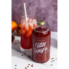 Wood Stove Kitchen Glitter Sangria Mixer, 16 fl oz