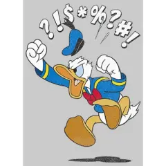 Men's Mickey & Friends Donald Duck Angry Jump Sweatshirt