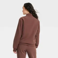 Houston White Adult Tailored Bomber Jacket - Brown