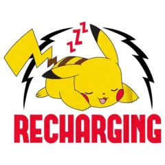 Boy's Pokemon Recharging Pikachu T-Shirt